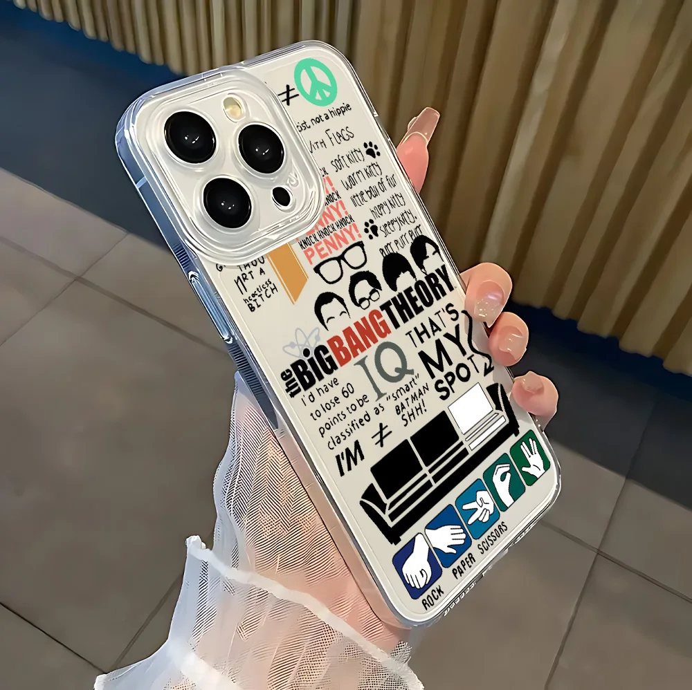 Фото Чехол для телефона The Big Bang Theory TV Show для Samsung Galaxy S25 S24 S23 S22 S21 S20 FE Note20 Note10 Edge Plus Ultra Lite 5G Clear №4