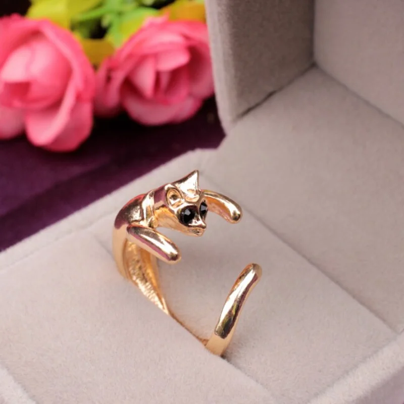 Винтажные кольца с животными для женщин и мужчин подростковые модные в стиле