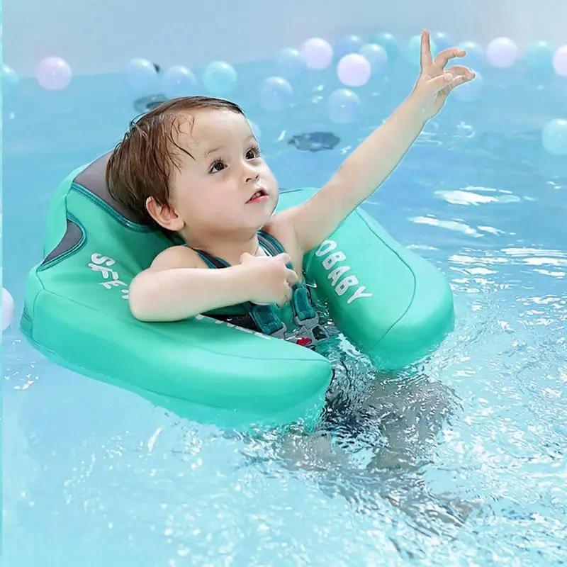 Ненадувной детский Плавающий поплавок безопасное кольцо на шею для младенцев