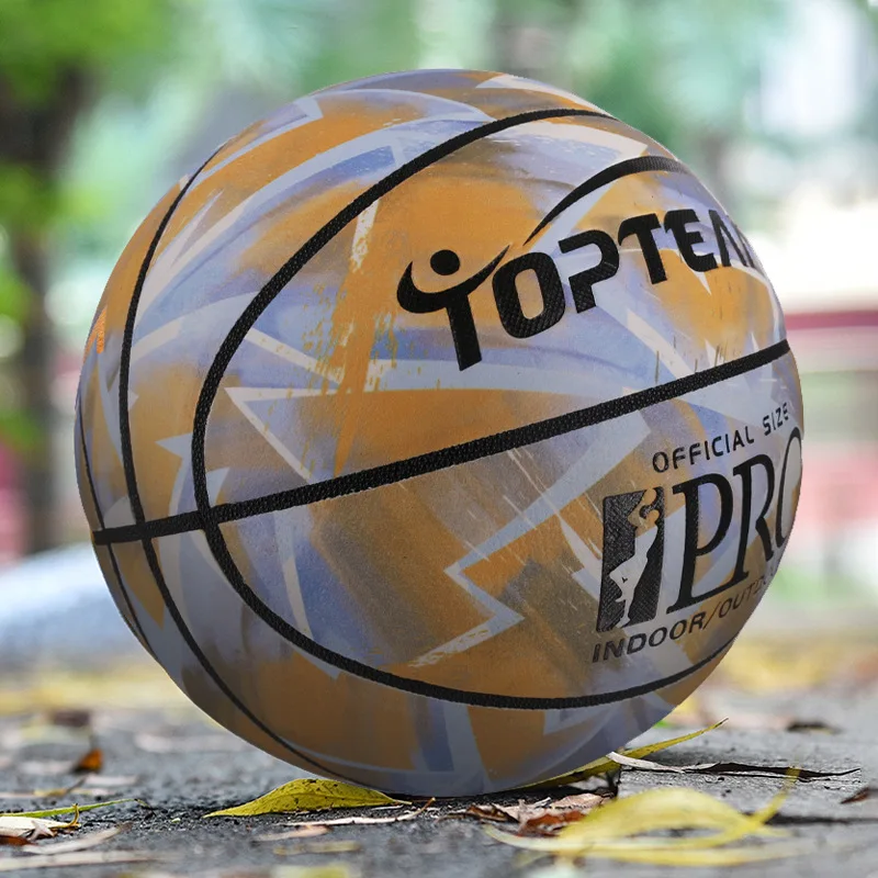 

Adult Game Suede Leather Basketball Real Leather Outdoor Cement Floor No. 7 Student Wear-resistant Basketball