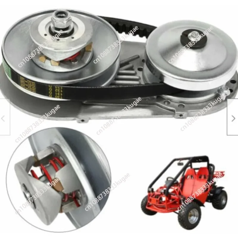 Фото Для бензинового двигателя GoKart сцепления Kart CVT GX160 3/4, отверстие 40/41/420 №1
