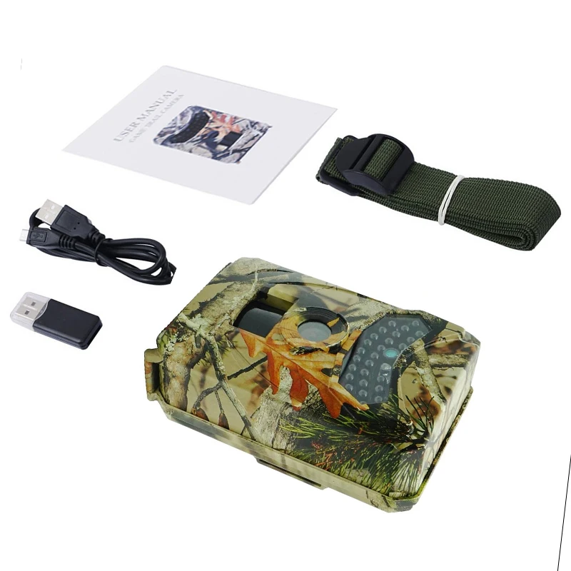 outdoor hunting camera hidden 12mp wild animal detector trail hd waterproof monitoring night vision infrared heat sensing free global shipping
