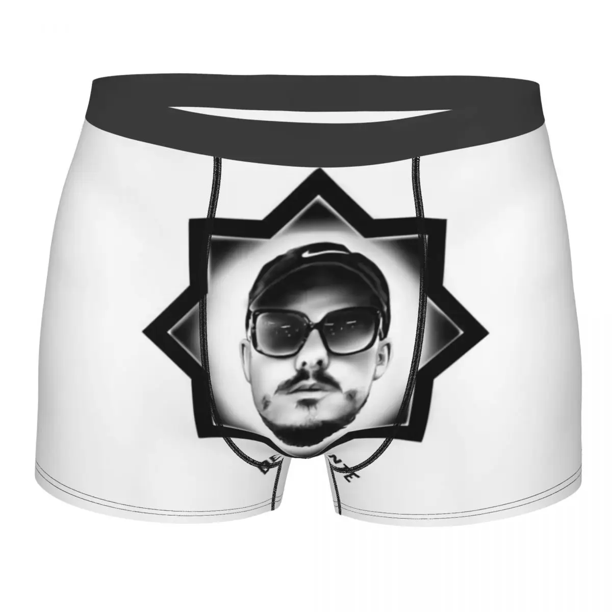 Пользовательские испанские Rapper Rock Dellafuente брифы нижнее белье забавные трусы