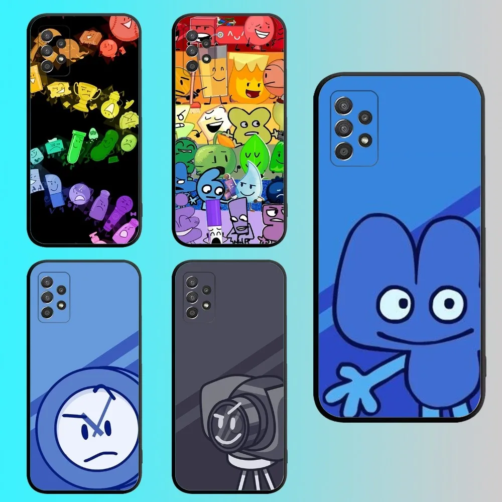 Battle for Dream Island Phone Case For Samsung S 25 24 21 22 23 30 20 Ultra Plus Fe Lite Note 10 9 5G Black Soft