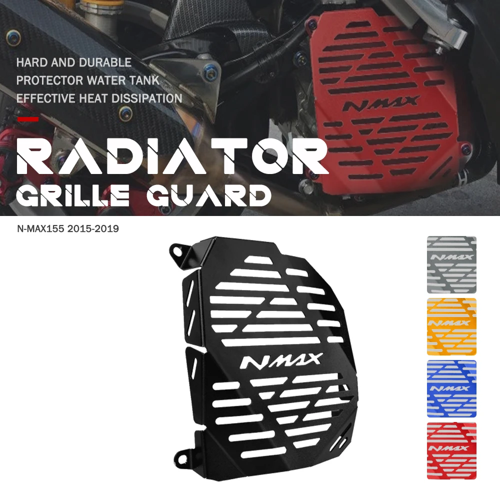 

N-MAX155 Motorcycle Radiator Grille Guard Cover Protector Tank For YAMAHA NMAX 155 NMAX155 N-MAX MAX155 2015 - 2018 Accessories