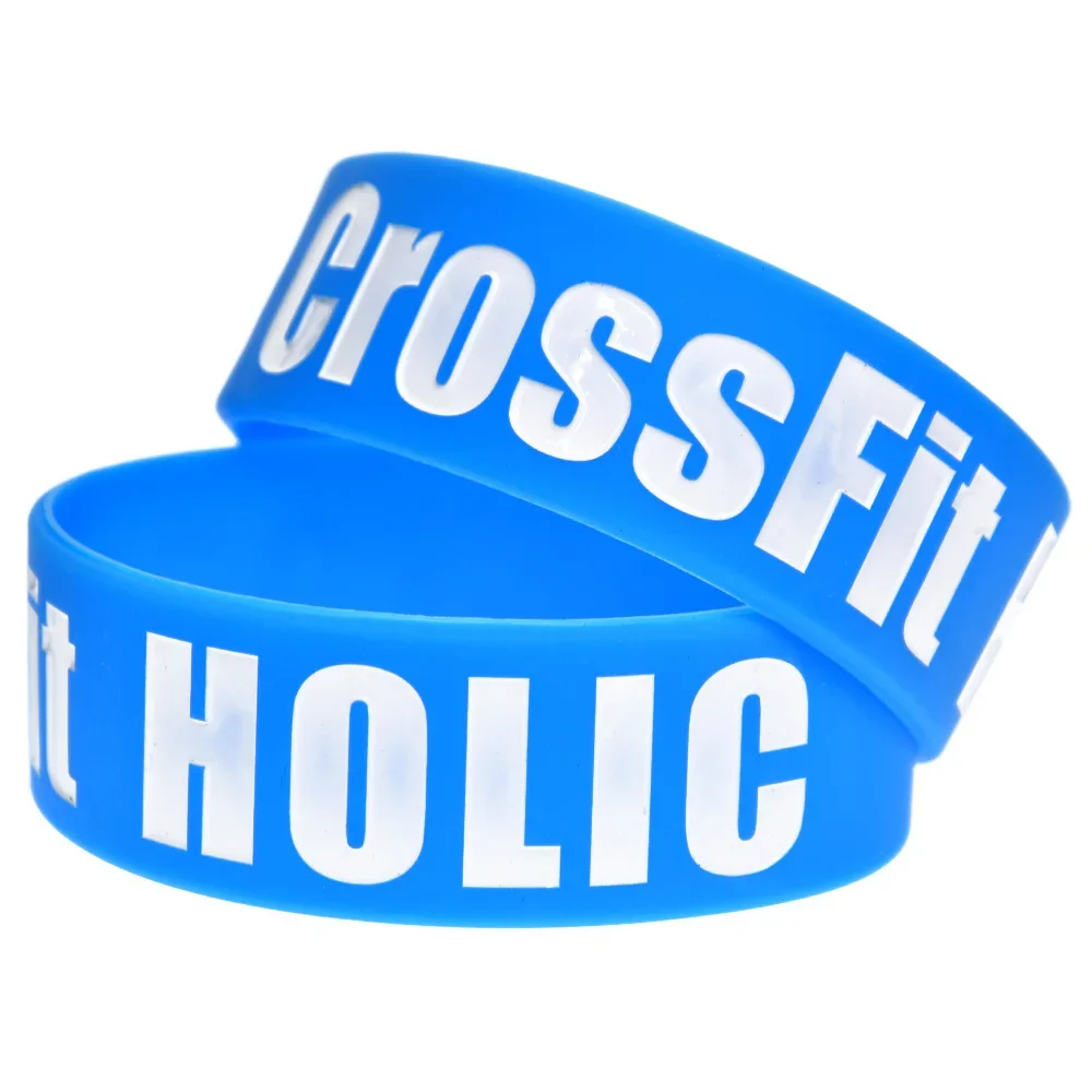 1 шт. браслет CrossFit Holic из силиконовой резины широкий одного дюйма размер для