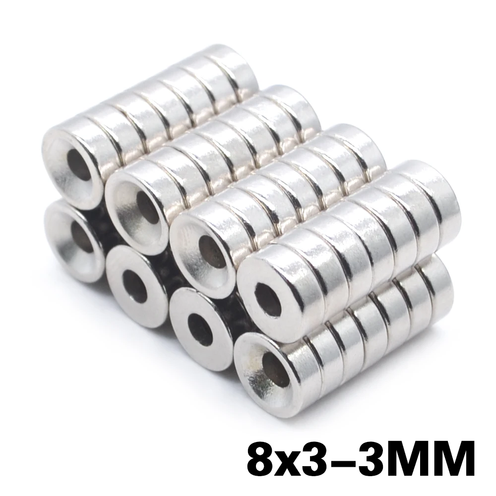 5-5000 шт. неодимовый магнит 8x3 мм мм-3