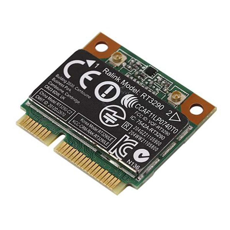 150 Мбит/с 2 4 ГГц RT3290 802.11b/G/N беспроводной Wlan WIFI + Bluetooth BT 3 0 Half Mini PCI-E Card для HP CQ58 M4 M6 4445S
