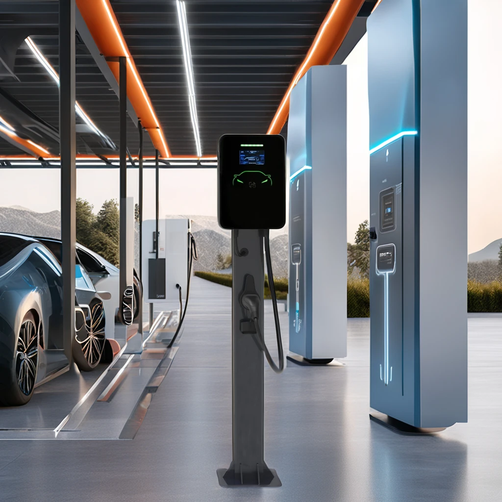 Фото Новая зарядная станция PERSINO PS-AC-22KW 22 кВт, вход AC380V, защита IP54, настенная модель, интерфейс AC-AC, 32А+32А №3