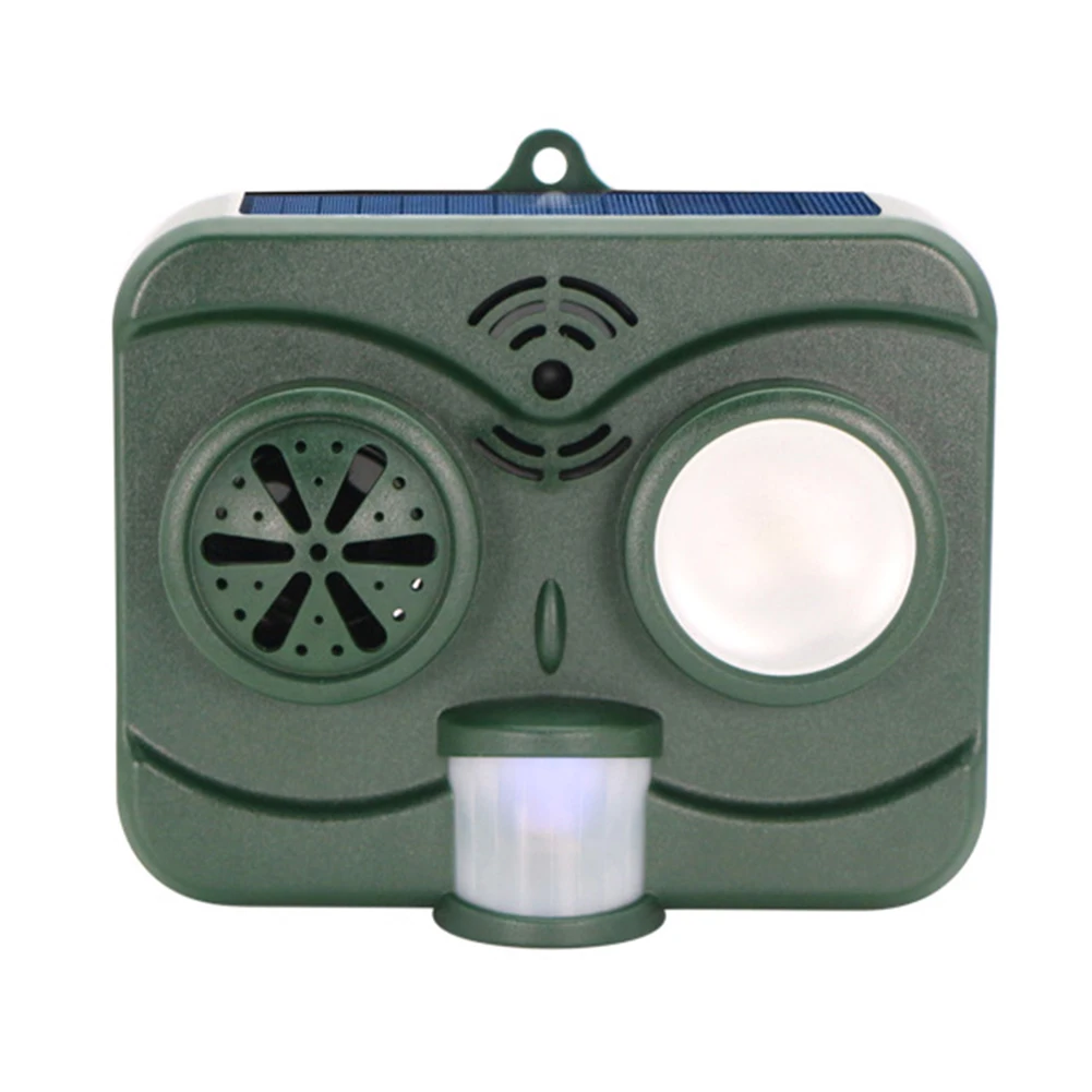 

Animal Rodent Repellent Yard Bird Cat Dog Repeller Ultrasonic Waterproof Infrared Sensor Animal Repellent