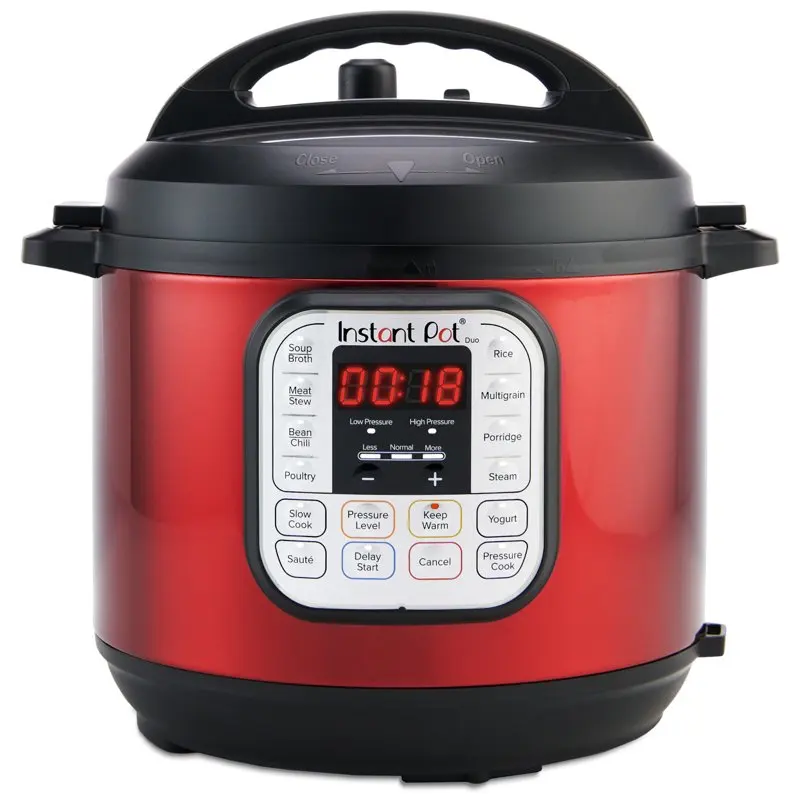 

Pot Duo™ 6 Quart Multi-Cooker, Red Stainless Steel