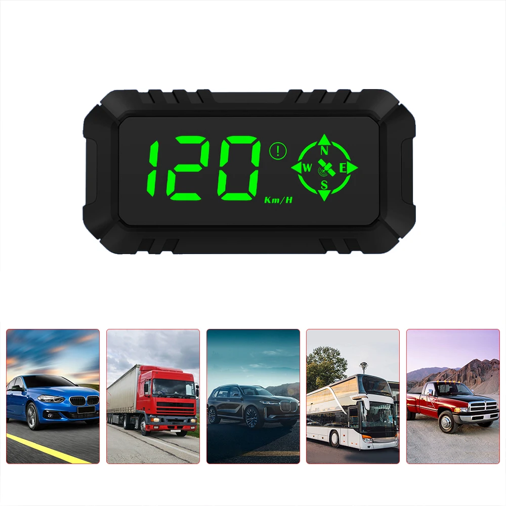 

Универсальный Автомобильный дисплей HUD GPS с отображением скорости, усталости, вождения, сигнализации, скорости, Автомобильный цифровой элек...