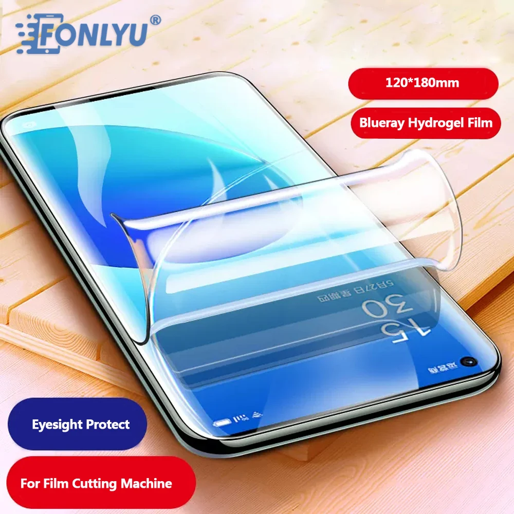 

50Pcs TPU Soft Flexible Hydrogel Film Sunshine Sheet Mechanic Curved Screen Protector Foil For Unlocked Cutting Machine Plottter