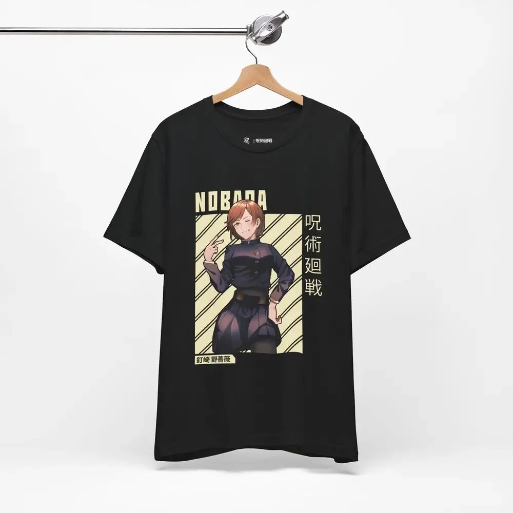 Футболка Fierce Sorceress Nobara Kugisaki-Jujutsu Kaisen уличная одежда в стиле аниме | JUJKAI057