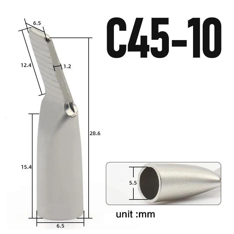 10 шт. C45 контактный кабельный наконечник 1 5-35 мм2 вставка обжимной терминал медный