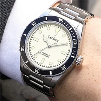 2022 cadisen mens mechanical watches luxury automatic watch men sapphire glass stainless steel diving 200m wristwatch for men
