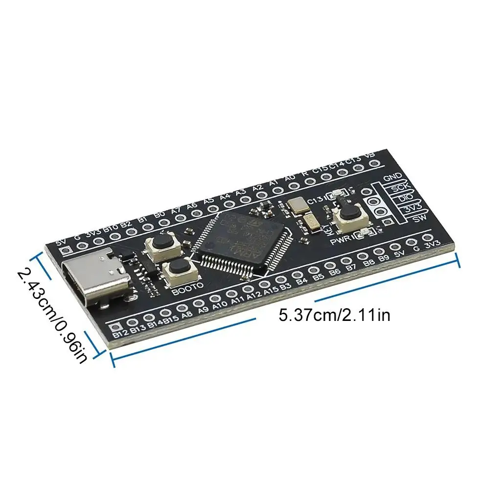 Системная плата STM32F401RCT6/STM32F401CCU6 системная MicroPython макетная