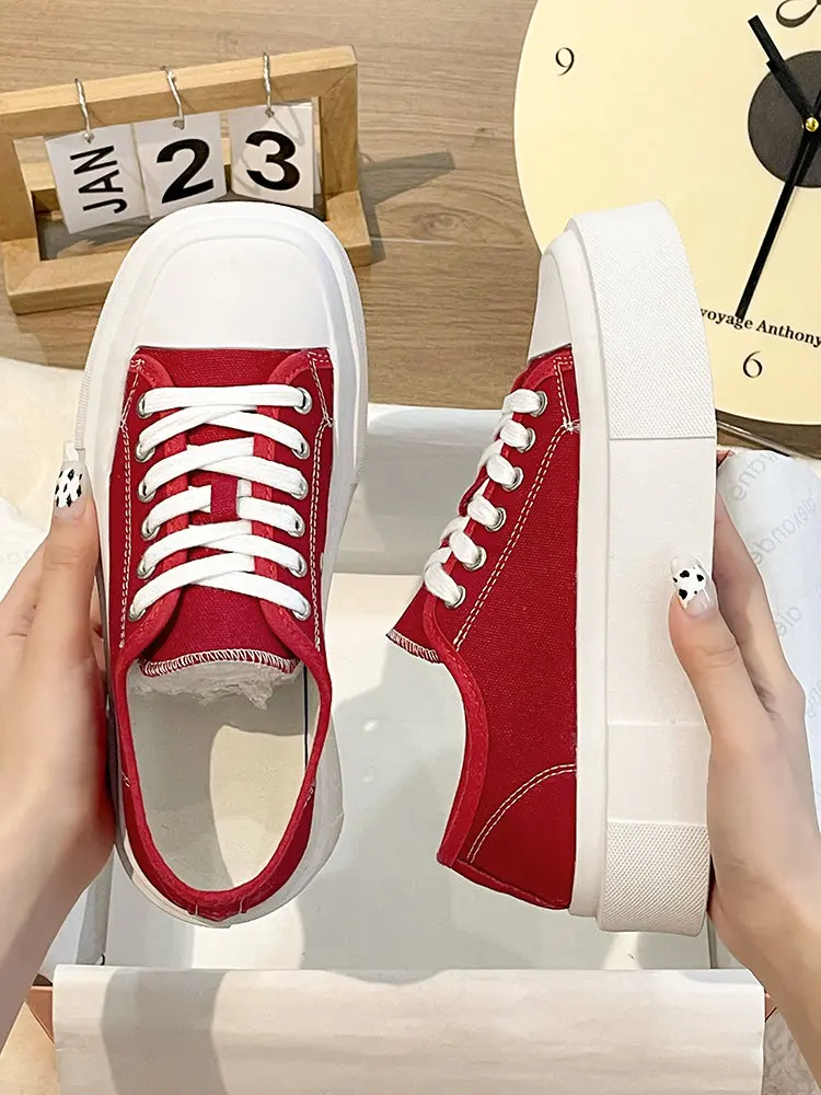 

Женские эспадрильи на платформе, белые кроссовки с квадратным носком, универсальные повседневные кроссовки, новинка 2023