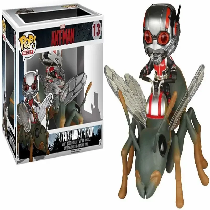 Funko pop The Avengers Ant-Man rides Flying Ant версия 13. # Виниловые фигурки коллекция моделей детские