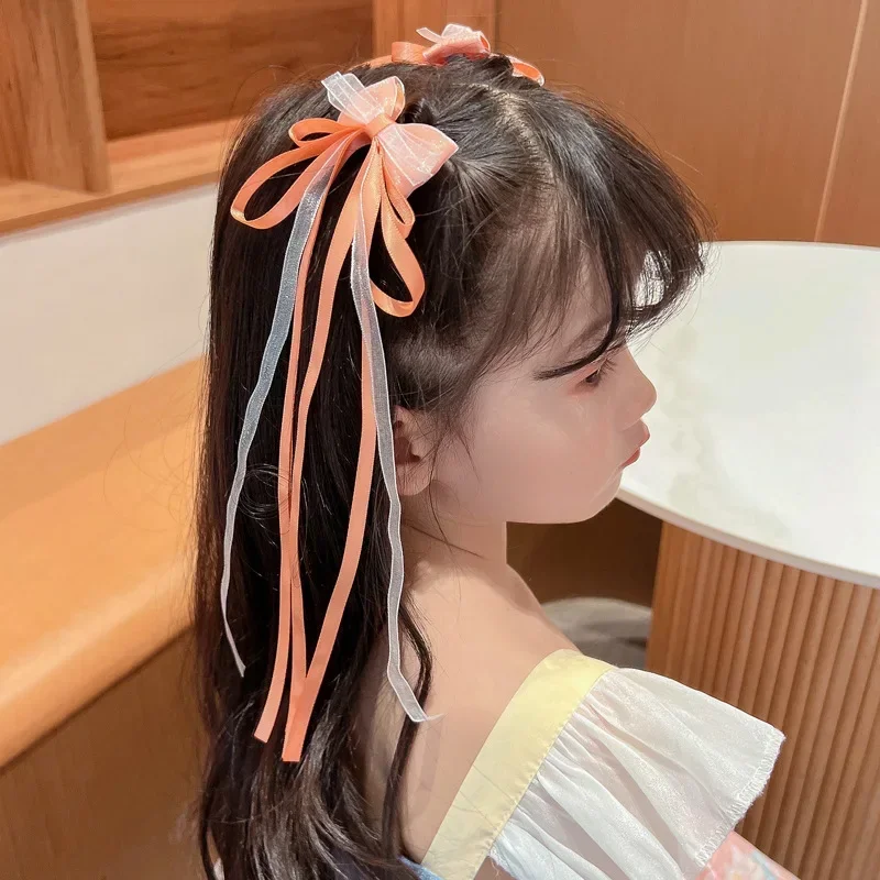Милые корейские женские резинки для волос в стиле принцессы 2 шт. милые