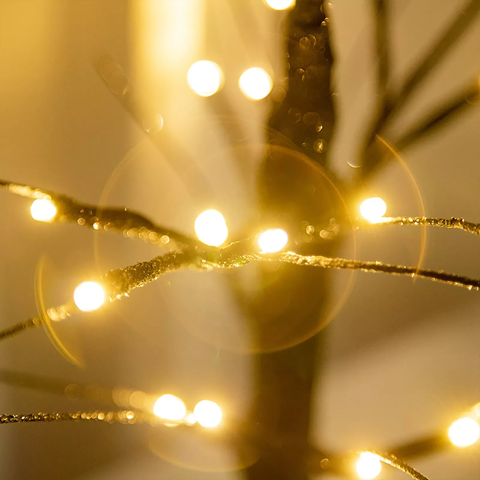 Светодиодная лампа в виде березового дерева ночник сказочный дух теплый белый