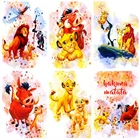 Алмазная живопись 5D сделай сам, алмазная вышивка с изображением Диснея, короля льва, Симбы, вышивка крестиком, украшение для дома, подарок