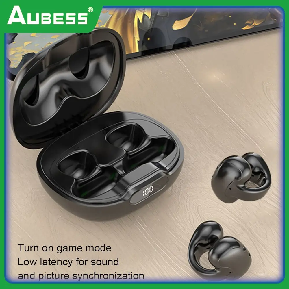 

Game Sports Earphones Comfortable And Stable Wearing Mini Convenient Waterproof Earclip Earphones Hd Call Touch Earphones Limpid