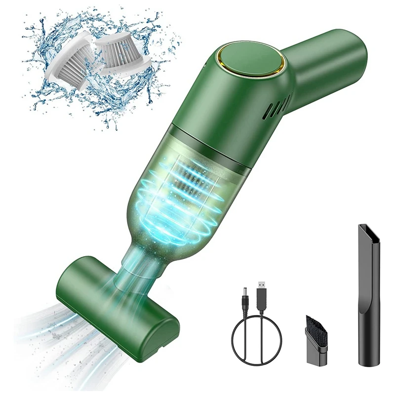 

Пылесос ручной аккумуляторный для сухой и влажной уборки