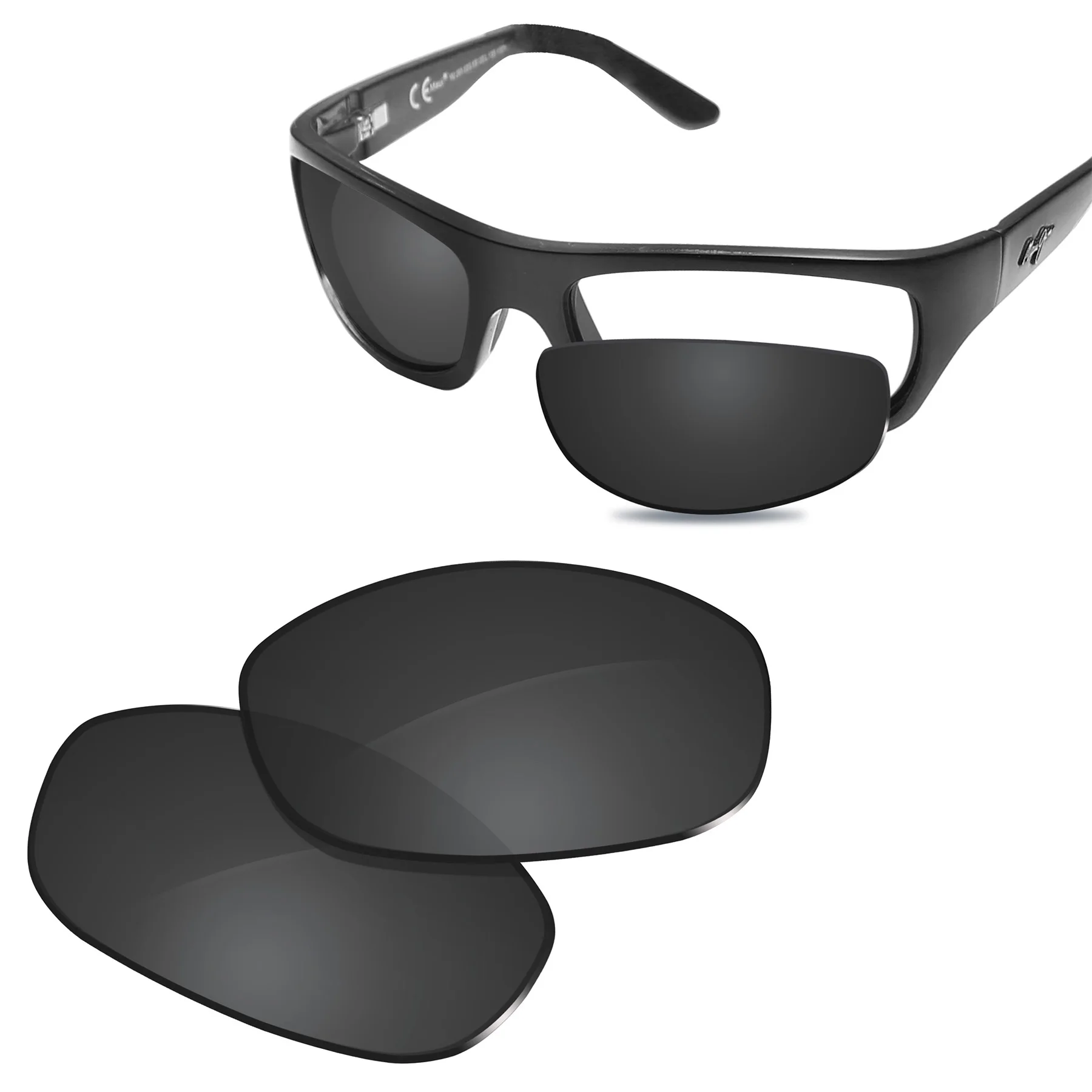 Поляризованные Сменные линзы Glintbay для солнцезащитных очков Maui Jim Cloud Break MJ700, несколько цветов Поляризованные Сменные линзы Glintbay для солнцезащитных очков Maui Jim Cloud Break MJ700, несколько цветов