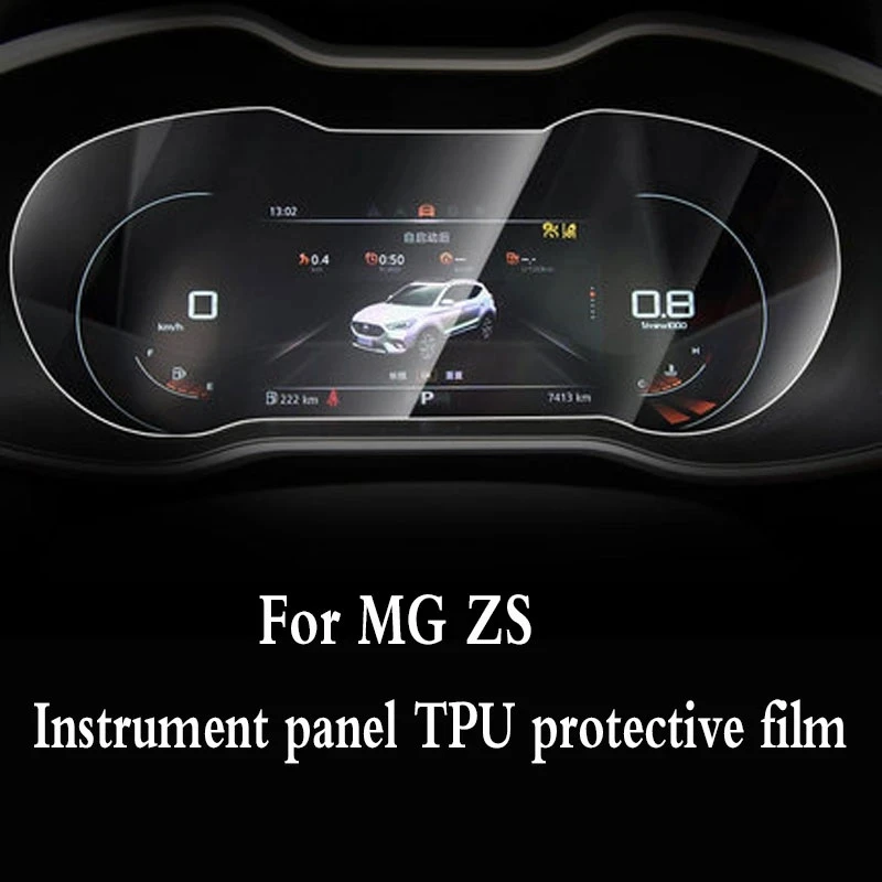 

Защитная пленка для экрана приборной панели автомобиля MG ZS 2018-2020, защитная пленка из ТПУ для экрана салона приборной панели автомобиля