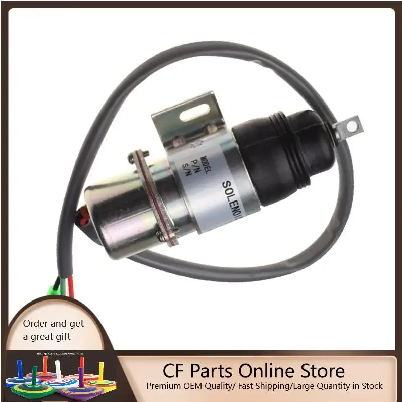 Соленоид отключения топлива для тяжелых условий эксплуатации MV2-17A ISUZU 6BB1 6B61 4J62 4J61