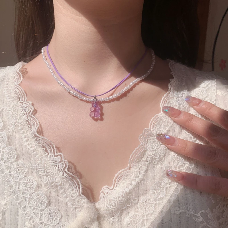 Новинка милая искусственная подвеска в стиле аниме для женщин и девушек