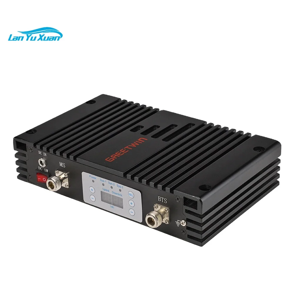 

2W 33dBm 85dB Amplifier 2G 4G DCS/LTE 1800MHz Single Band Signal Booster With AGC MGC Function Cellular Signal Repeater