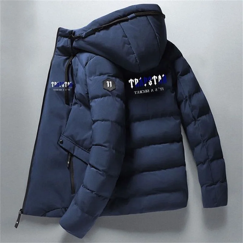 Autumn and Winter 2022 Fashion TRAPSTAR Casual Warm Hooded Jacket Waterproof Wind proof Breathable Jacket