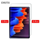 Закаленное стекло для Samsung Tab S8, S7 Plus, FE, Защитная пленка для планшета 9H, Защитная пленка для экрана Galaxy Tab S7Plus, S7FE, S8Plus, стекло, 3 шт.