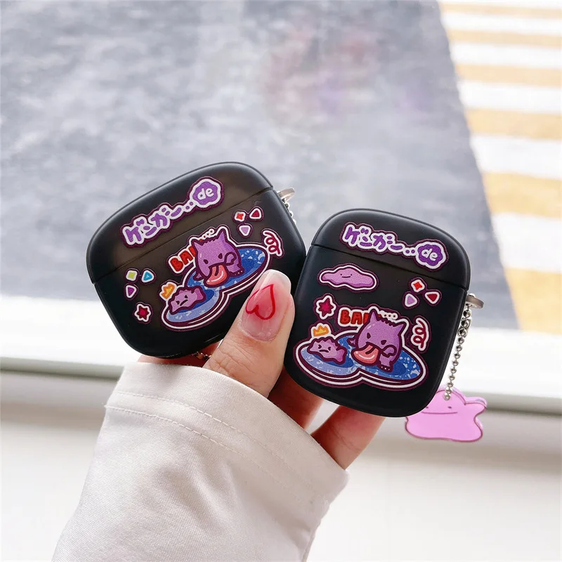 

Cartoon Purple Monster Case for Apple AirPods 1 2 3 Pro Case Cover IPhone Bluetooth Earbuds Accessories Airpod Case
