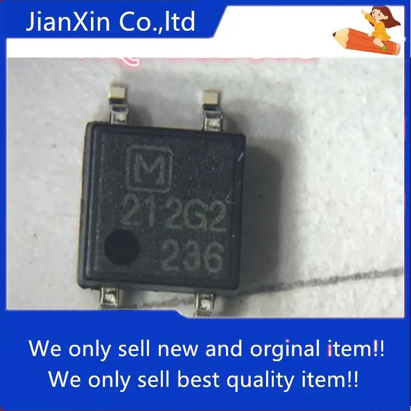 

10pcs 100% orginal new SMD AQY212G2S 212G2 SOP-4 Optocoupler Solid State Relay