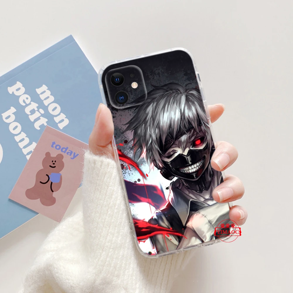 T174 Токийский Гуль аниме мягкая фотография для Moto G Play E20 E4 E40 E5 E6 E6S E7 Power Edge 20 Lite Pro G200