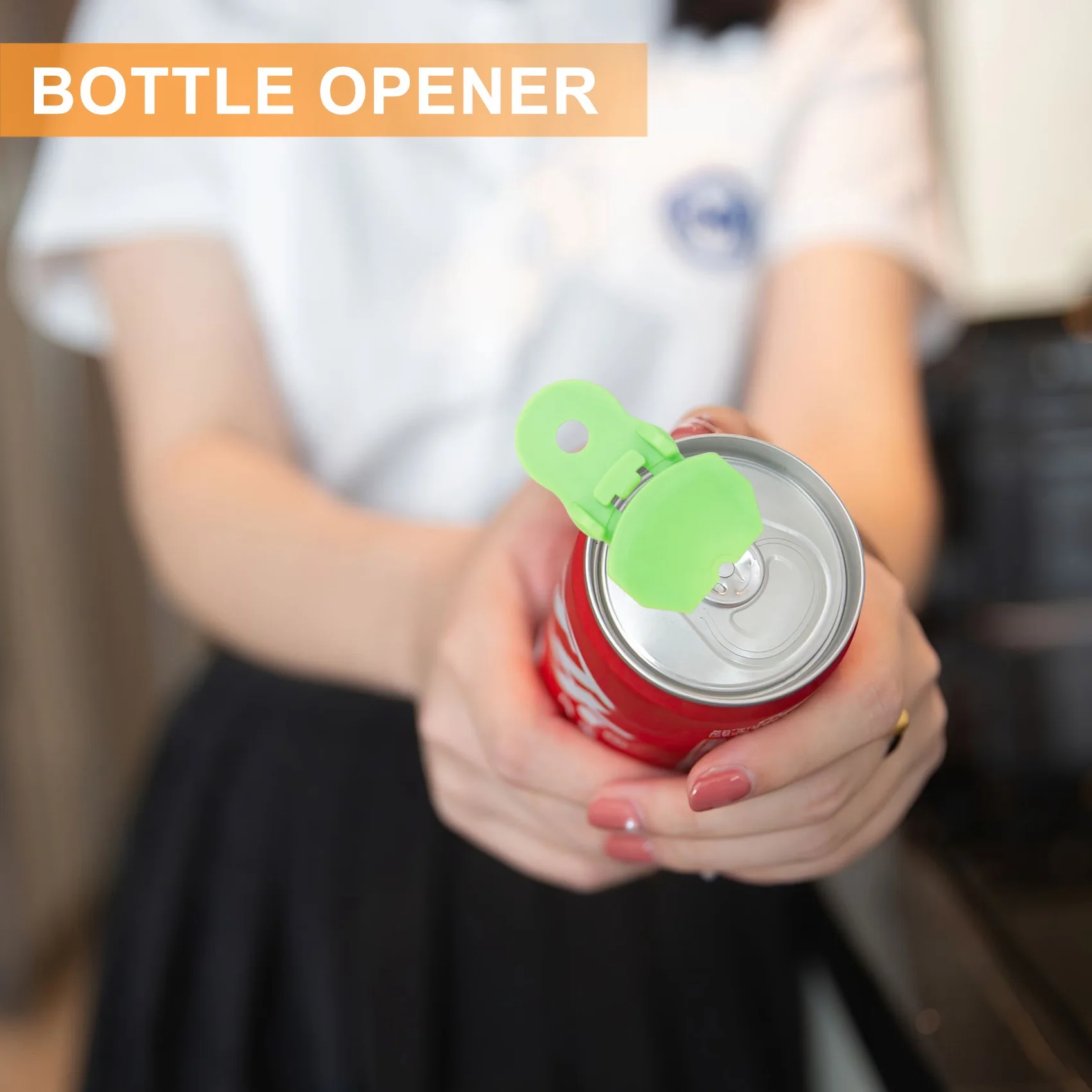 12-компонентный цветной ручной легкий консервный нож пластиковые экраны