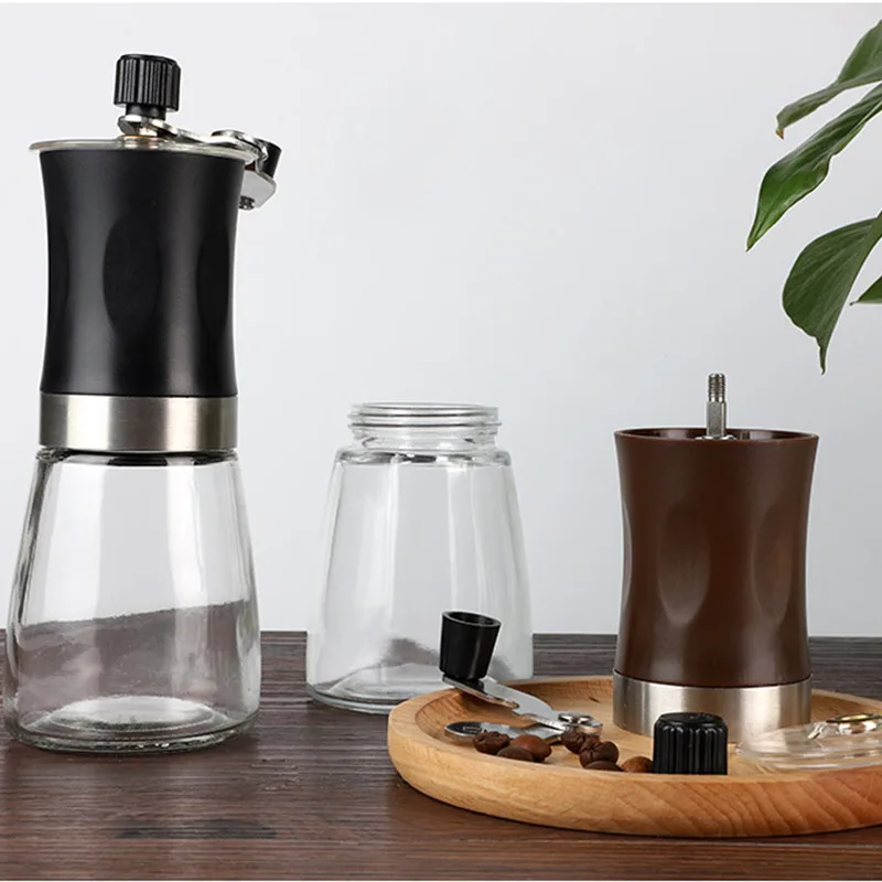 Portable Manual Coffee Grinder Espresso Coffee Bean Grinder Handmade Coffee Beans Machine Grain Mill Kitchen Coffee Accessories