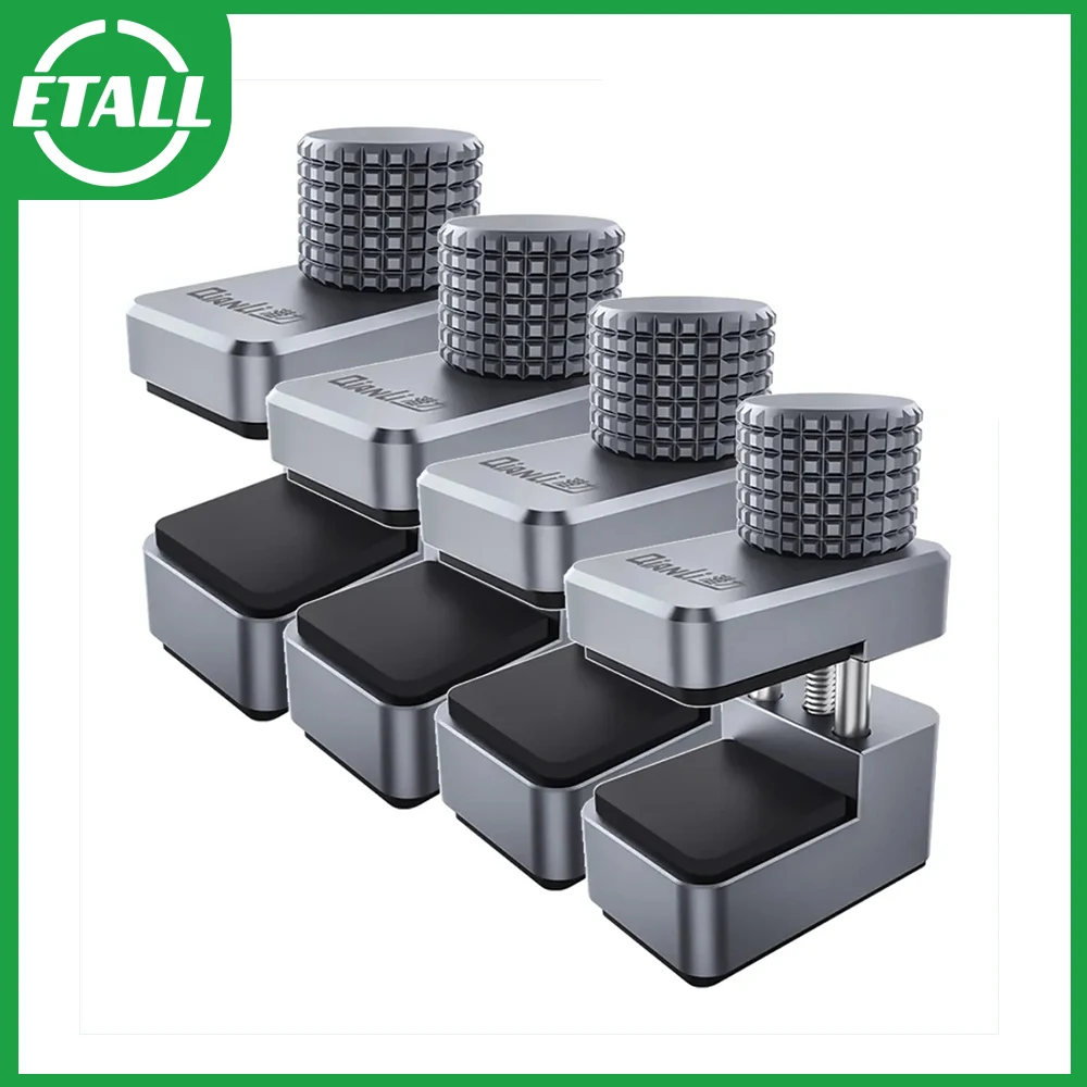 

QIANLI IClamp Plus 4 шт. для телефона IPAD металлический фиксирующий Зажим 5-11 мм Универсальный изогнутый экран отклеивание ремонт нажатие