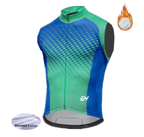 

Winter Fleece Cycling Sleeveless Vest Bicycle Pro Team Vest Men Cycling Clothing Ropa Ciclismo