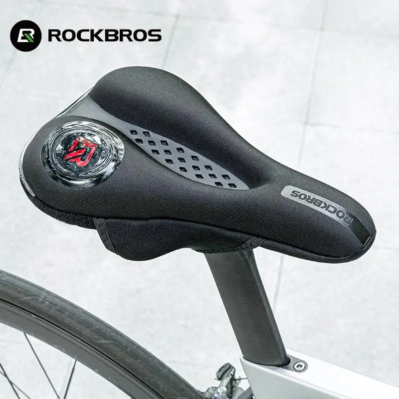 

Наволочка для велосипедной подушки ROCKBROS, силикагелевый утолщенный чехол для заднего фонаря, сиденья автомобиля, для горных дорог, аксессуары