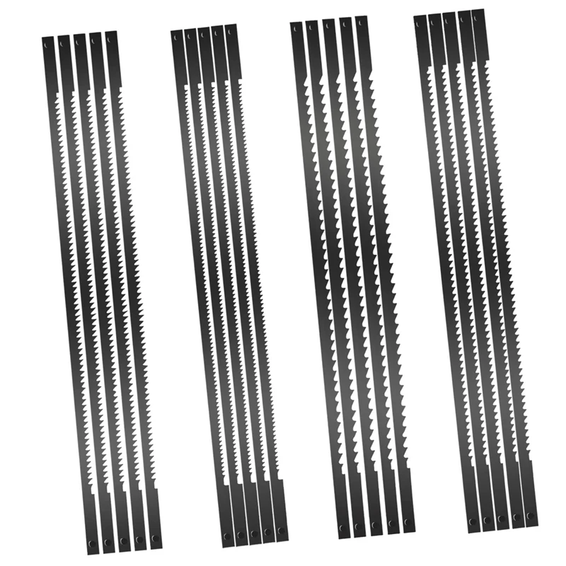 

Scroll Saw Blades,Fretsaw Blade,Scroll Saw Blades,Scroll Saw Blades With Pin, 10/15/18/24 Teeth,Suitable For Woodworking