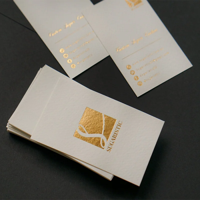 

Роскошные визитные карточки с тиснением из золотой металлической фольги, визитные карточки с логотипом