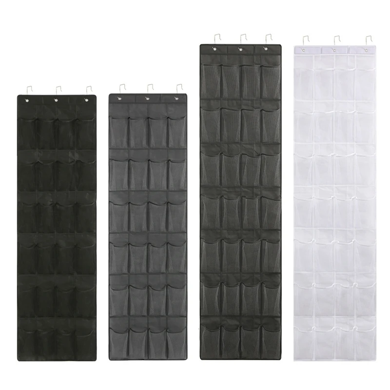 

24/28 Shoes Over the Door Hanging Storage Holder Rack Bedroom