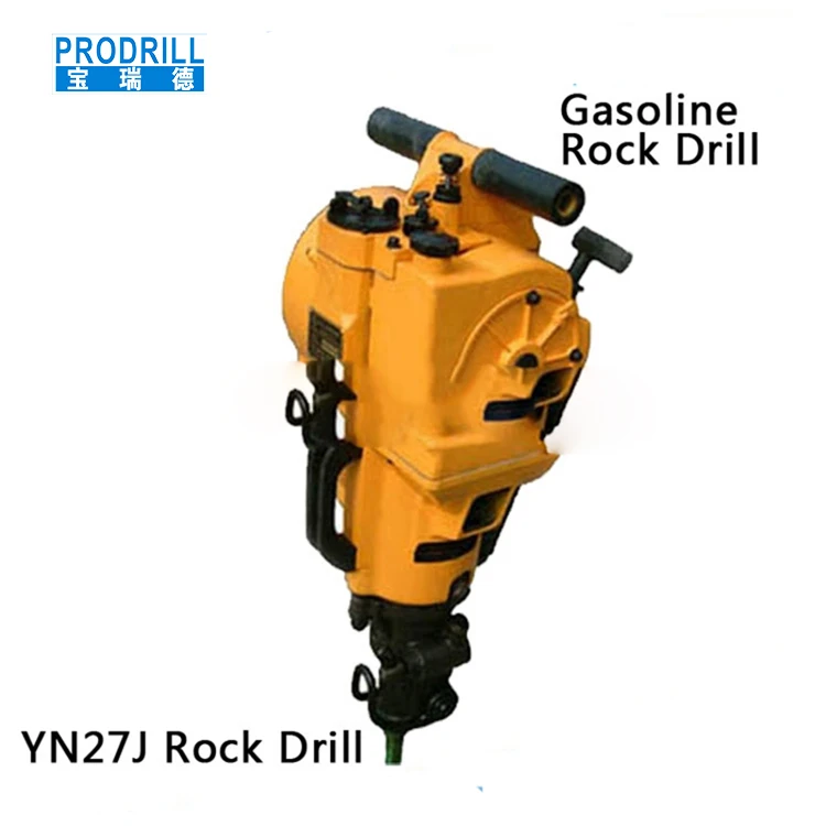 Jack hammer YN27C Gasoline Rock Drill without using air compressor