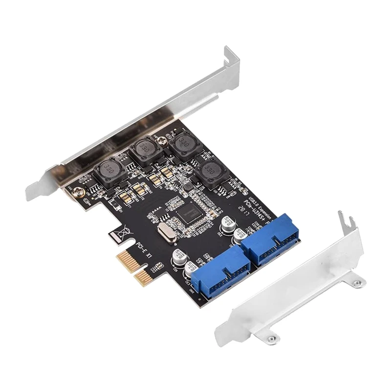 

Mini PCI-E, PCI Express Extender To Internal 2 Port 19Pin Header Fast 5Gbps PCI-Express USB 3.0 Card Adapter