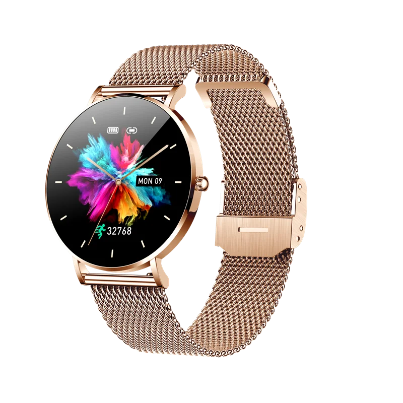 

New 1.36 Inch T8 Ultra Thin Smart Watch AMOLED 360*360 HD Pixel Display Call Reminder Smartwatch