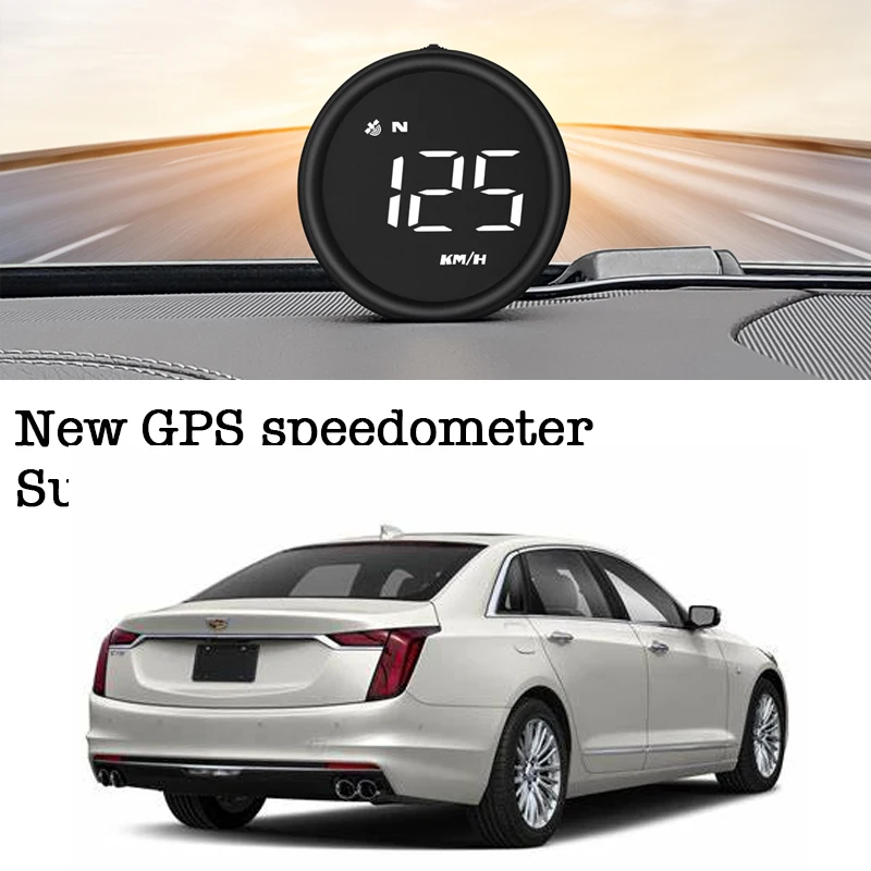 

Car HUD Head Up Display For Cadillac CT6 2016~2020 Car Digital Speedometer Information Projector Racing GPS Speed meter